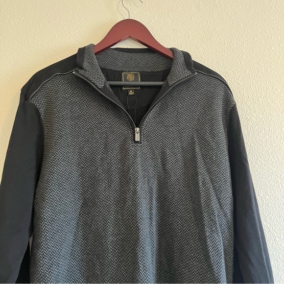 FX Fusion Men's Gray Long Sleeve Pullover Sweater Size M - Picture 3 of 12